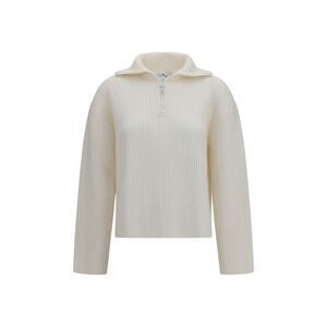 Courrèges White Wool Oves Aries Women's Sweatshirt